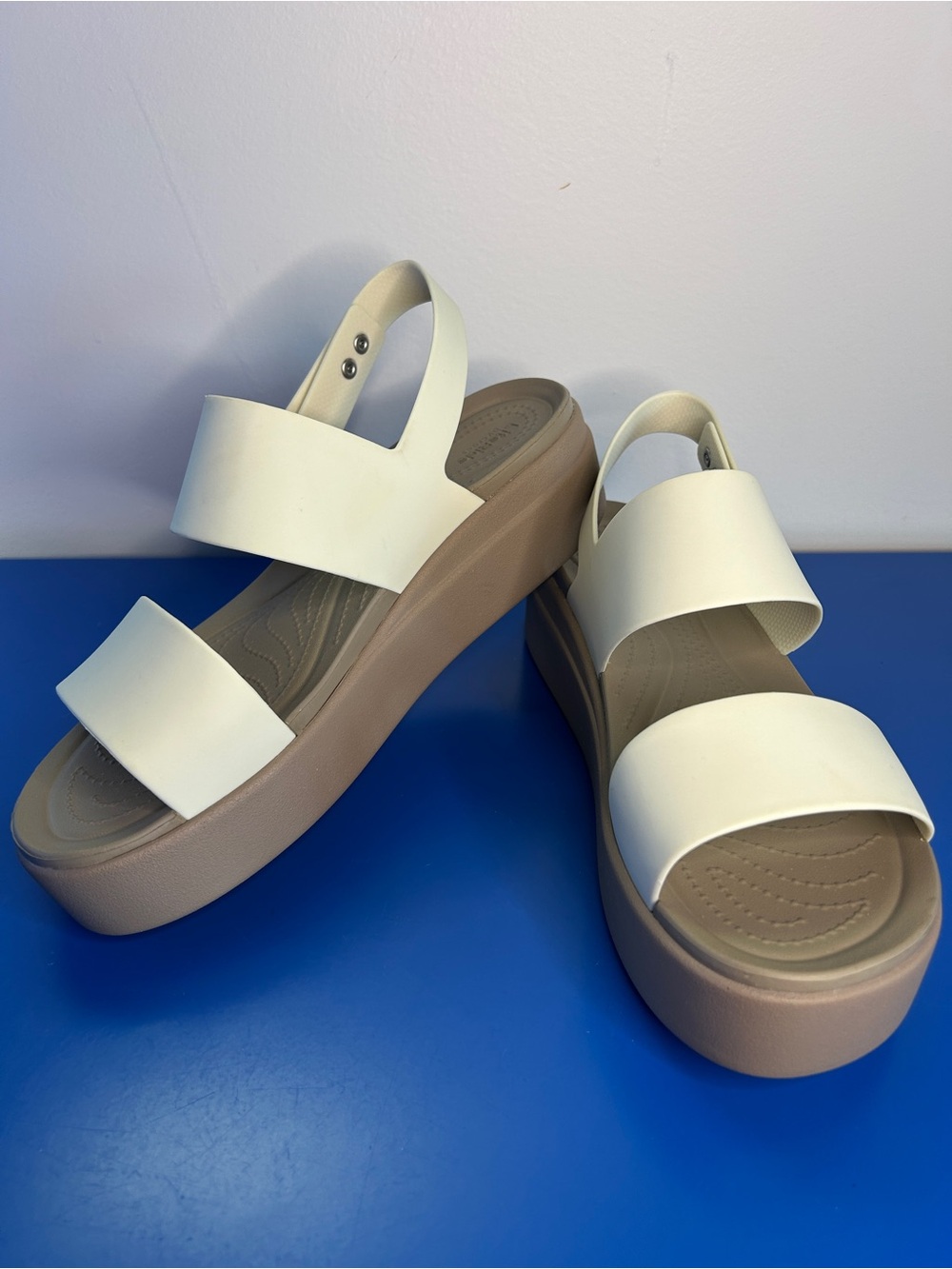 Crocs Brooklyn Low Wedge Sandal